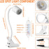 EAGLOD LED 3 Brightness Clamp Light?Portable Clip Light LED Lamp, USB Plug Clip on Desk Lamp,360°Flexible Gooseneck Night Reading Light,Desk/Table...
