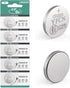 CR2025 Battery 3V Lithium Battery 5 Count Pack CR2025 Batteries for Key Fobs, Remote Control, lED Candles, Thermometers - CR 2025 Coin Cell Batter...