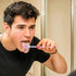 Tongue Brush, Tongue Scraper, Tongue Cleaner Helps Fight Bad Breath, 3 Tongue Scrapers, 3 Pack (Blue & Orange & Red)...