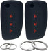 GFDesign 2 Pcs Silicone 3 Buttons Key Fob Cover Remote Case Keyless Protector Compatible with Nissan Rogue/Rogue Select/Rogue Sport CWTWB1G767...