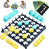Bounce Ball Parent Child Interactive Party Table Games with 9 Cards with Different Patterns,16 Balls and 1 Game Grid,Kid,Teens and Adults Family P...