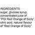 Serra Le Italiane, Italian Natural Hard Candy Filled With Red Orange From Sicily Italy, 3.5 Ounce...