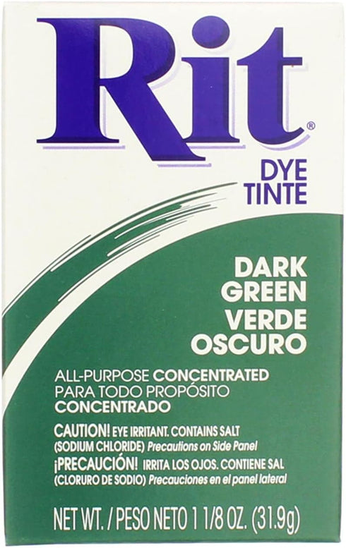 Rit Tint And Powder Dye(Dark Green) 1-Pack...