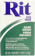Rit Tint And Powder Dye(Dark Green) 1-Pack...