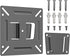 Monitor Wall Mount for Most 14-24" TVs, Universal Camper Small TV Wall Mount Bracket Fixed RV TV Mount Max Load 33lbs VESA up to 100x100mm 17 19 2...