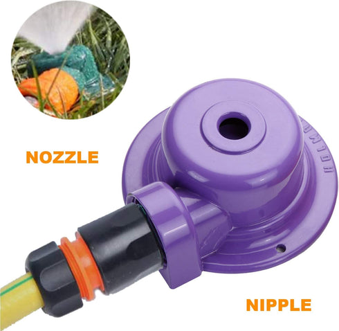 Metal Lawn Sprinkler Garden Water Sprinklers Lawn Irrigation System for Small to Medium Area Watering Outdoor Garden Yard Lawn (2PC)...