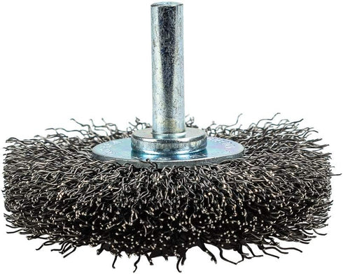Forney 60015 Wheel Brush, Coarse Crimped Wire with 1/4-Inch Shank, 2-1/2-Inch...