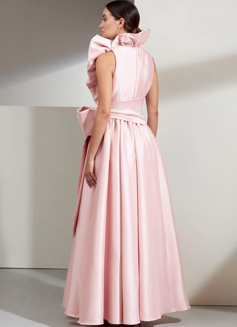 Vogue Misses' Sash and Special Occasion Dress Sewing Pattern Kit, Code V1861, Sizes 16-18-20-22-24, Multicolor...