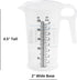 8oz 1 Cup Measure Pitcher with Convenient Conversion Chart– Food Grade - Great for Cooking, Home Hobbies, Aquariums, Pet Additives, Medical and La...