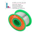Solder Wire Rosin Core No Lead Electrical Solder Wire Thin 0.6mm 50g Fine Solder with Flux 2.5 PB Free Sn99 Ag0.3 Cu0.7 Flow 0.11lb Electronics So...