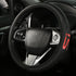 Leather Steering Wheel Cover Compatible with Civic si Universal Size(SI)...
