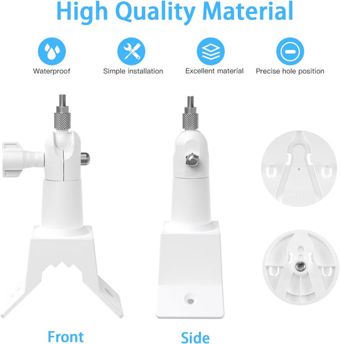 Corner Wall Mount Bracket Compatible with Eufy Security Indoor Cam S350 Camera (White)...