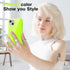 for iPhone 14 Plus Case Silicone, Glossy Soft Rubber Gel Plastic Jelly Neon Bright Vibrant Color Cute Protective Phone Case Cover Design for Women...
