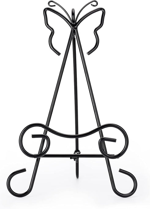 Garden Stone Stand,Garden Stone Easel,Stone Display Stand, Iron Display Stand (Set of 1)...