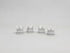 White Crown Tire Wheel Stem Air Valve Caps Car Truck Hot Rod Bike US - 4PCS Set...