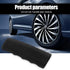 Pack-1 Car Handbrake Cover, Wave Shaped Handbrake Protector, Silicone Decorative Cover, for Car Brake Levers (Black)...
