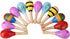 Sansheng 6 PCS Mini Fiesta Wooden Maracas Toys, Wooden Maracas Festival Painting, Wooden Carnival Maracas (Random Colors)...