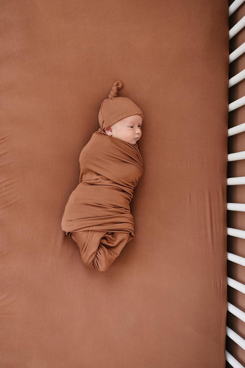 Mebie Baby Stretch Sheet (Rust)...
