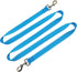 6FT Nylon Dog Tether, 1" Wide Reflective Thick Web Dog Training Tie Down for Medium Large Dogs Indoor Outdoor Front Yard Camping Blue...