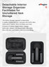 Storage Case Waterproof Carry Case For Insta360 X4,Shockproof,dirt resistant,travel case compatible Osmo Pocket 3 2/Insta360 Ace pro/Gopro Hero 12...