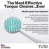 Peak Essentials | TUNG Natural Brush & Gel Kit | Tongue Cleaner for Adults | Tongue Scraper to Fight Bad Breath and Halitosis | Mouth Odor Elimina...