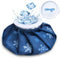 NEWGO Ice Pack Small Ice Bag for Injury Reusable, Fillable Ice Bag with Wide Mouth, Hot Water Bag for Pain Relief, Swelling, Wisdom Teeth, Headach...