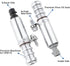 Pair of 2 Intake & Exhaust Camshaft Position Actuator Solenoid Valve for Buick Chevy Captiva Cobalt Equinox HHR Malibu GMC Terrain Pontiac G5 G6 S...