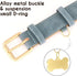 Beirui Soft Padded Leather Dog Collar for Dogs, Comfortable Heavy Duty Small Medium Large Dog Leather Collar with Premium Alloy Hardware for Daily...