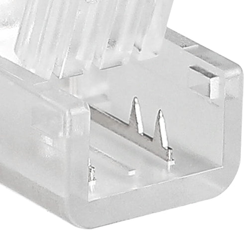 HOMELYLIFE 2Pin COB LED Strip Connectors 8mm Soldless 10 Pack with 16.4ft Extension Cable for 8mm width COB LED Strip Lights...