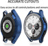 Case with Screen Protector Compatible with Samsung Galaxy Watch 4 Bluetooth Version 44mm, Scratch-Free Soft TPU Full-Cover Ultra-Thin Protective C...