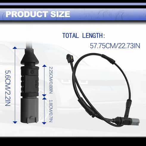 Front Brake Pad Electronic Wear Sensor Replacement for BMW F20 F30 F80 F31 F32 F33 320i 328i 328d 340i M3 M4 XDrive, 34356792289...
