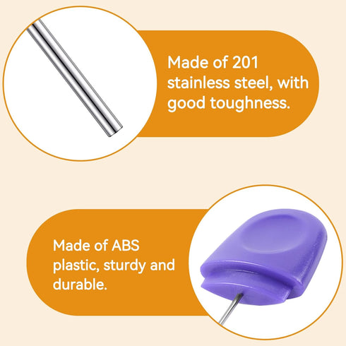 Cake Tester Needle, Reusbale Stainless Steel Cake Testing Probe Stick Cake Skewer Baking Tools for Cake Cupcake, Bread, Biscuit, Muffin, Pancake...