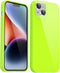 for iPhone 14 Plus Case Silicone, Glossy Soft Rubber Gel Plastic Jelly Neon Bright Vibrant Color Cute Protective Phone Case Cover Design for Women...