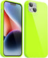 for iPhone 14 Plus Case Silicone, Glossy Soft Rubber Gel Plastic Jelly Neon Bright Vibrant Color Cute Protective Phone Case Cover Design for Women...