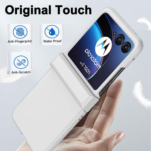 NINKI Compatible Motorola Razr Plus Case 2023 with Hinge Protection,Motorola Razr+ 2023 Case Thin,Cute Hard PC Protective Phone Case for Motorola ...
