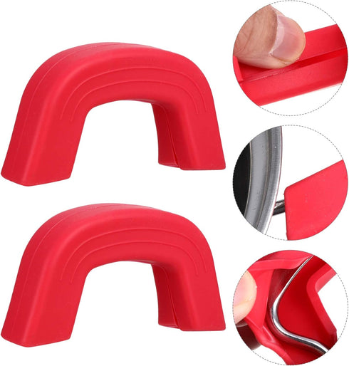 Assist Pan Handle Holder Silicone: Hot Skillet Handle Covers Pot Holder Sleeve Cast Iron Skillets for Enameled Griddles Casserole Frying Pans Cook...