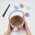 ORIGACH 102 Pcs DIY Macrame Basket Kit Cotton Rope Basket Weaving Kits for Beginners with Video Tutorials Storage Basket with Handles for Picnic H...