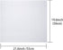Pllieay 2 Pieces 14 Count Big Size White Aida Cross Stitch Fabric, Classic Reserve Aida Cloth, 19.6 x 21.6 Inch...