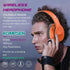 Adult Noise Cancelling Headphones Wireless Bluetooth Headphones Foldable Over Ear Headphones with Microphone Deep Bass for Cellphone PC Class Game...