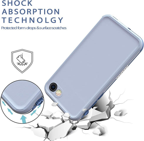 iPhone 8/7 /SE 2020 Waterproof Case Cover Built-in Screen Protector Fully Sealed Life Shockproof Snowproof Underwater Protective Cases for iPhone ...