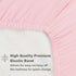 Everyday Kids 2-Pack Fitted Crib Sheets, 100% Soft Breathable Microfiber Baby Sheet, Fits Standard Size Crib Mattress 28in x 52in, Pink Nursery Sh...