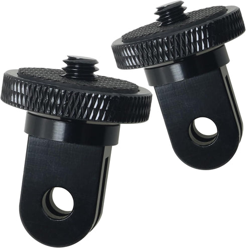 2pcs Camera Tripod Adapter, 1/4" - 20 Conversion Adapter for GoPro Action Camera to 1/4" Screw Adapter Mount Accessories...