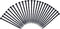 25-Pack Spiral Nylon Landscape Anchoring Spikes,8 Inch Garden Landscape Spikes for Weed Barrier, Artificial Turf Black...