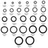 1200Pcs O Ring Kit 24 Sizes O Rings Assortment Rubber O-Ring Sealing Gasket Washer Seal Assortment Set NBR Metric O-Ring Assortment Kit for Plumbi...