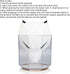 Wolf - Head Aesthetic Air Humidifier – Durable ABS, Dust Dispersion, Decorative Design for Home and Gamers(black)...