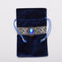 BLESSUME Square Velvet Altar Tarot Table Cloth and Pouch Dark Blue...