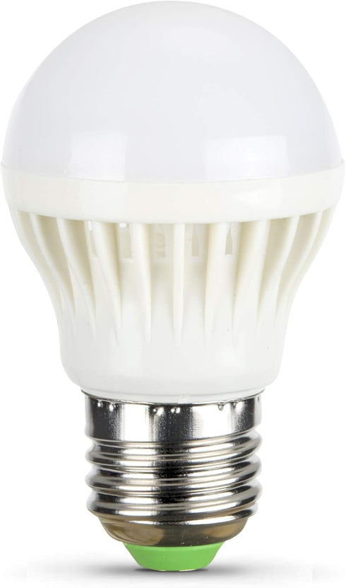 5V 6V Screw Medium Base LED Light Bulb For 5 Volt 6 Volt Battery Power Source Warm White 3000K DIY Project Bike Bicycle Go Kart Parade Float Carni...
