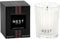 NEST New York Scented Votive Candle, Moroccan Amber - 2 oz - Up to 28-Hour Burn Time - Reusable Glass Vessel...