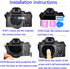 EM10 IV Screen Protector for Olympus E-M10 Mark iv/ iiii/ ii EM5 MKII E-PL9 E-PL8 E-PL7 (3 Pack), WH1916 Tempered Glass Anti-Scratch Anti-Bubble...