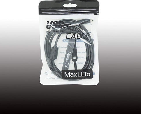 MaxLLTo USB Cable for Leica Camera D-Lux 5 V-Lux 30 V-Lux 40, Extra Long 5ft 2in1 USB Data SYNC-Charge Charging Cable Cord for Leica Camera D-Lux ...